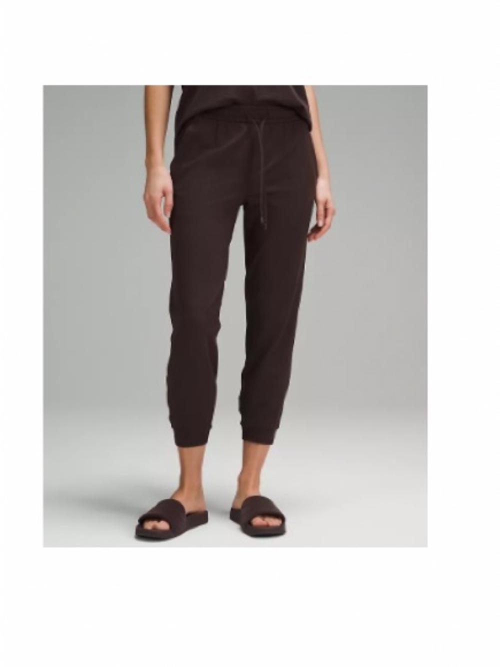 Lululemon Soft Jersey Classic-Fit Mid-Rise Jogger - Espresso - 6
